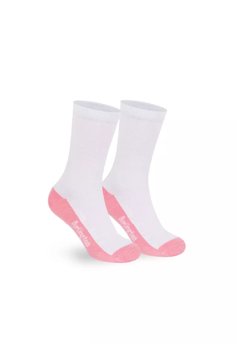 Girl's Cotton Lite Casual Crew Socks 3 pairs in 1 pack BGCKG60