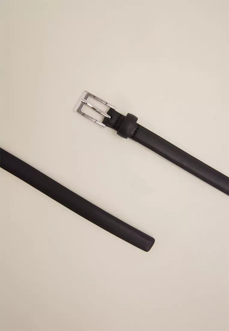 Slim Leather Belt