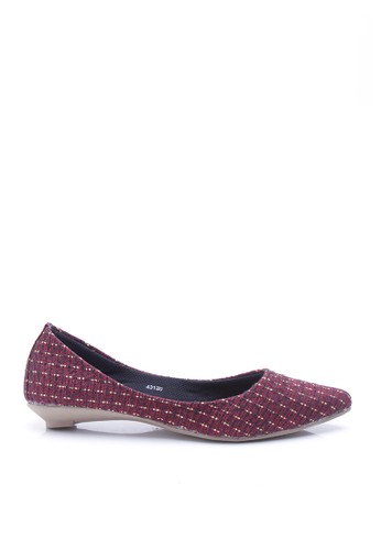 Dr. Kevin Women Flat Shoes Slip On 43120 - Maroon