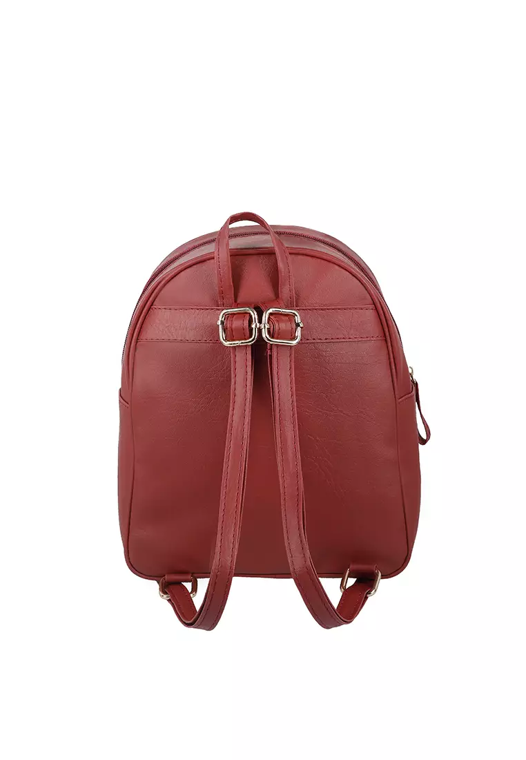 MYNT by Mayonette Shine Backpack Maroon