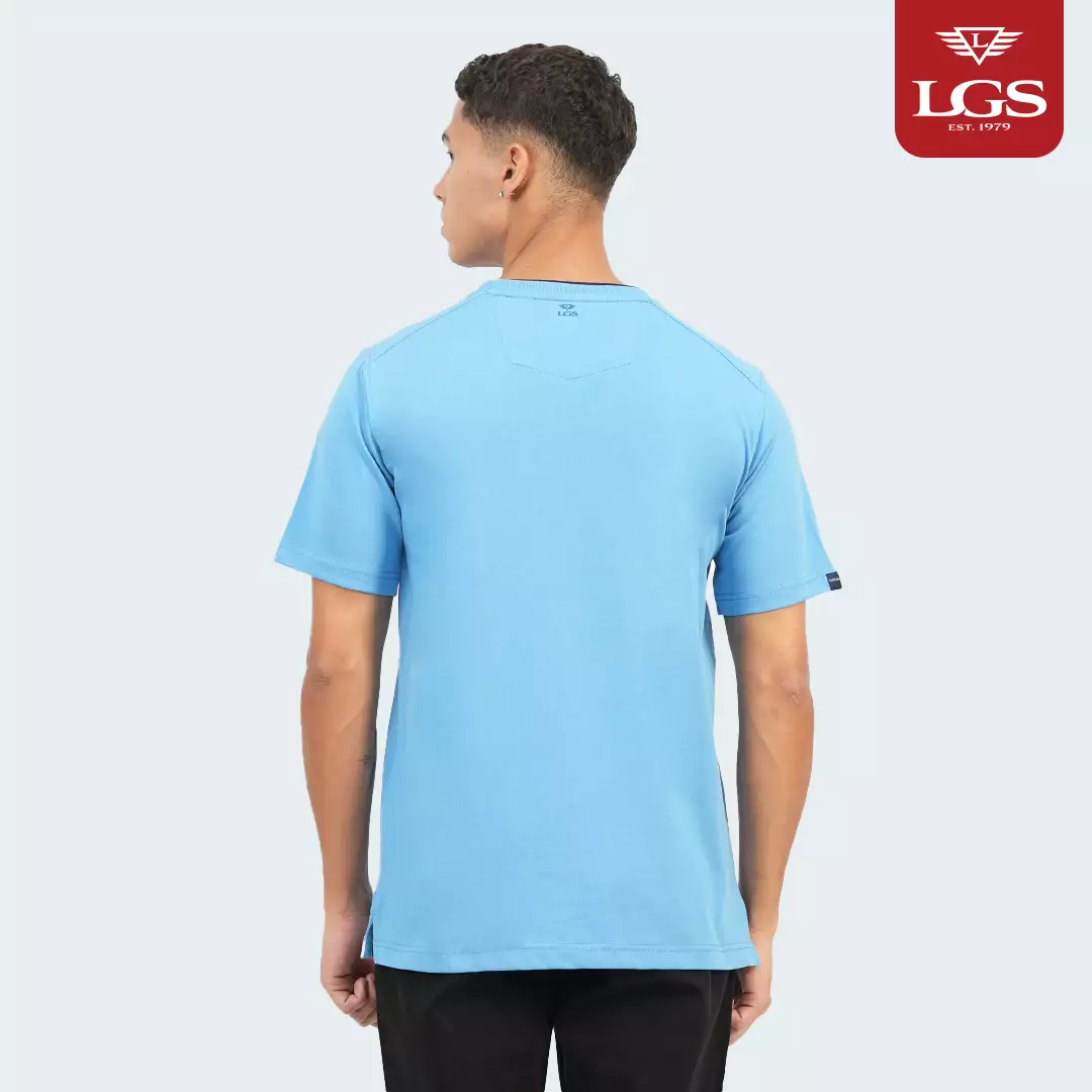 LGS - Fuxo Collection - Kaos Pria - T-Shirt Cowok - Gambar Sablon - Multi Warna - Slim Fit - JTS.322