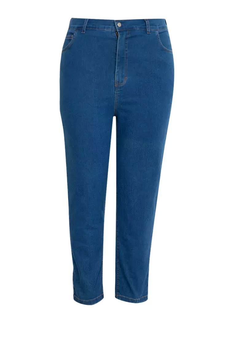 Buy Maxine Plus Size Denim Jeans 2024 Online ZALORA Philippines