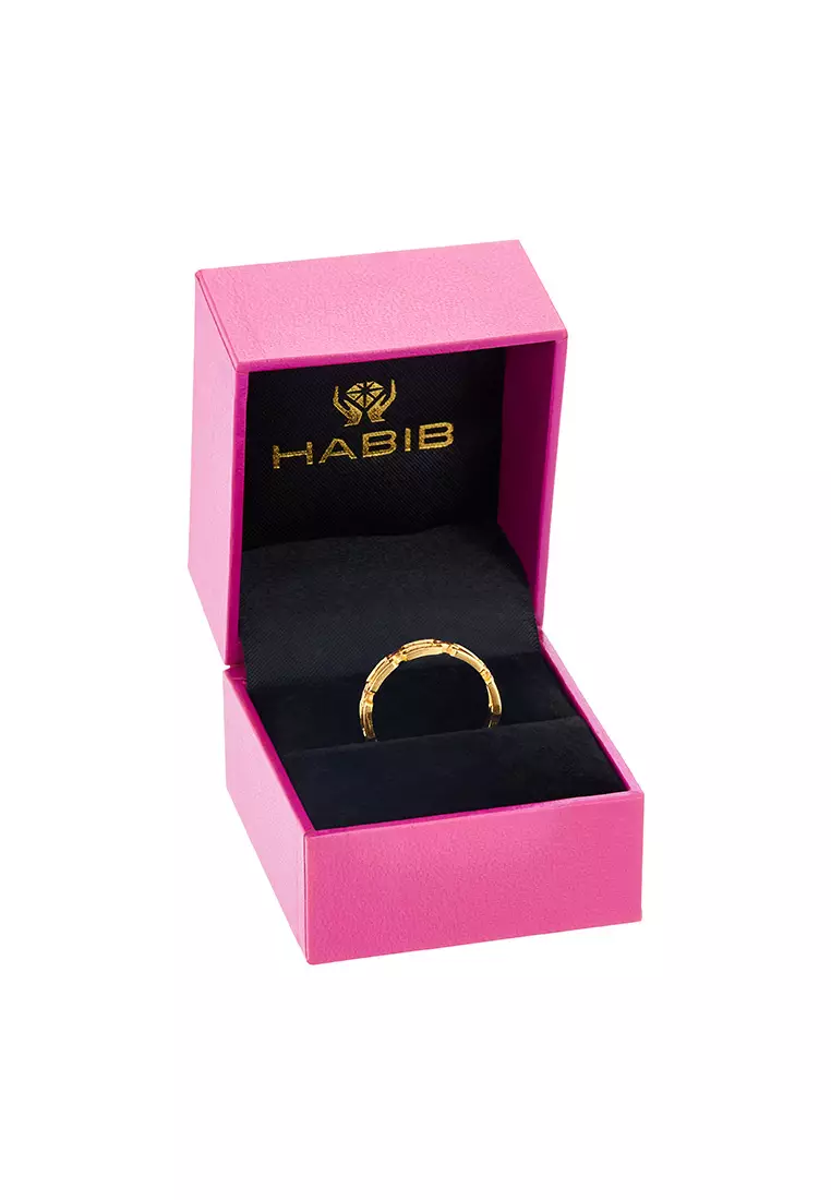 HABIB Oro Italia 916 Yellow Gold Ring GR44790321