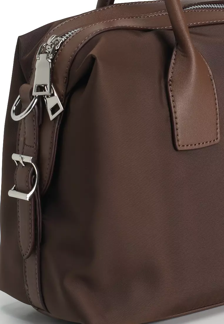 Premium Oxford Nylon Convertible Boston Bag