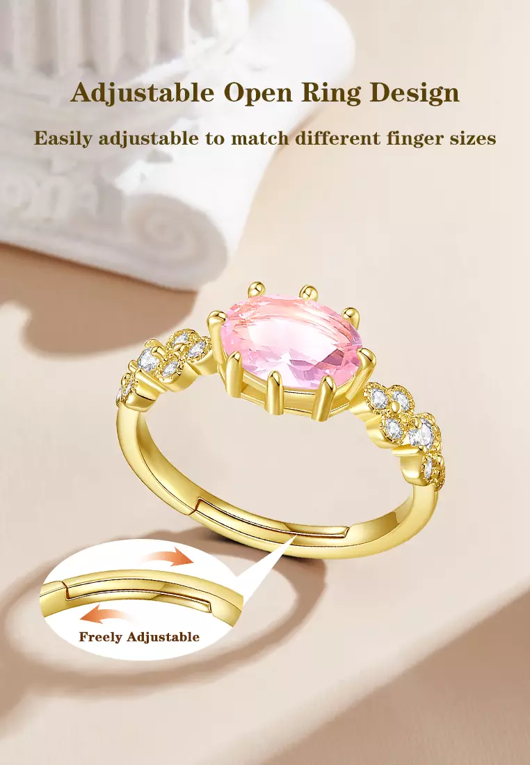 Cincin Wanita Original Wanita Korea Vintage Cewek Anti Pudar Cincin Jewellery Ring Couple Aksesoris Kotak Indah COD