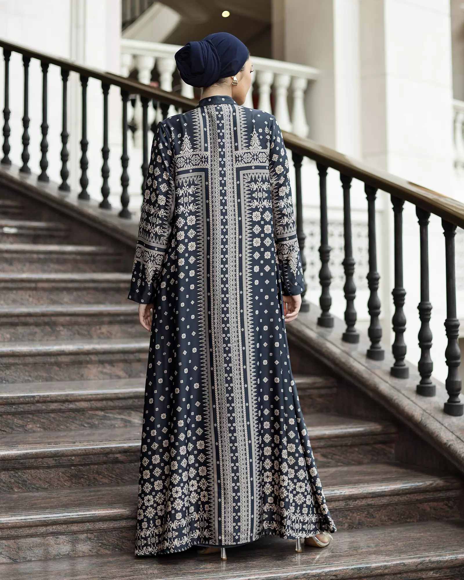 Geulis.id DERSHA SET DRESS - Midnightblue