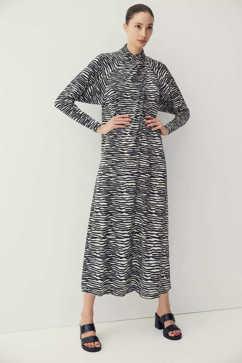 A-line maxi dress