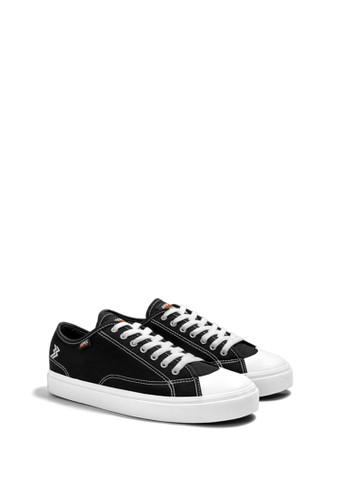 Jual Geoff Max Geoff Max Official Timeless Low Black White Stz Shoes Original Zalora Indonesia