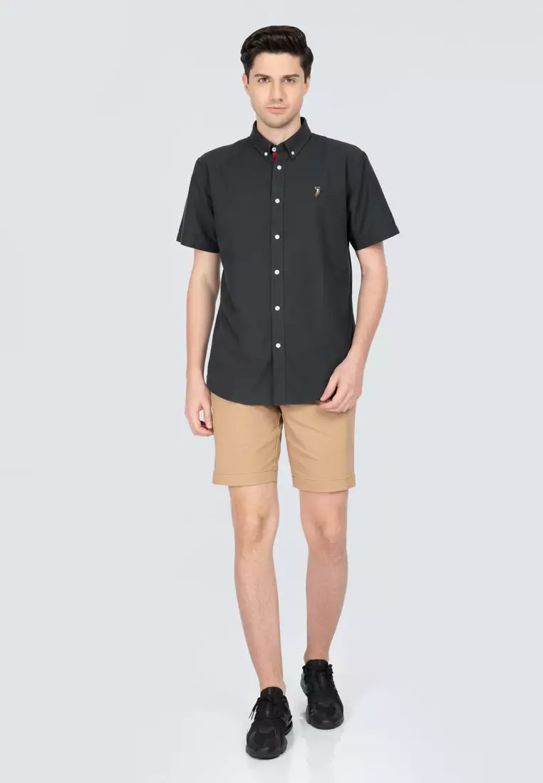 Polo Haus - Men’Cotton Plain Regular Fit Short Sleeve