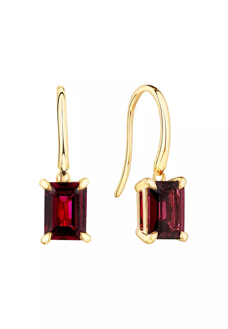 Michael hill ruby store earrings