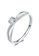 YOUNIQ silver YOUNIQ Basic Korean Silver Infinity CZ Diamond ROM Engagement Wedding Ring 6C488ACB1A439FGS_1