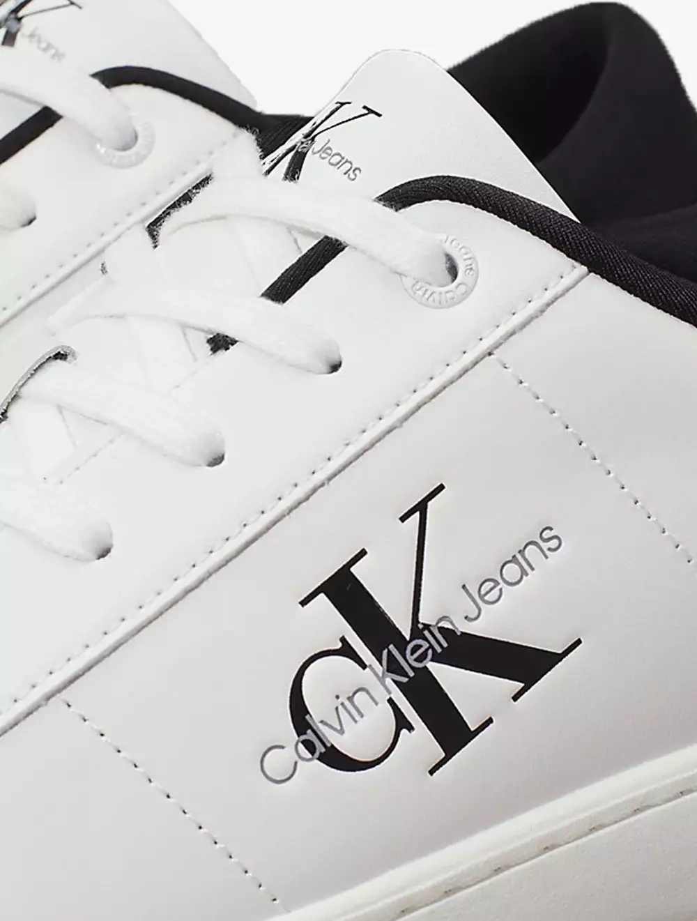 Calvin Klein - CLASSIC CUPSOLE LOW LACEUP LTH - Black