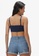 JUST G blue Teens Bandeau Top 25CE8AA70F9C14GS_4