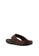 Louis Cuppers brown Paneled Flat Sandals 4F2C6SH50646A5GS_3