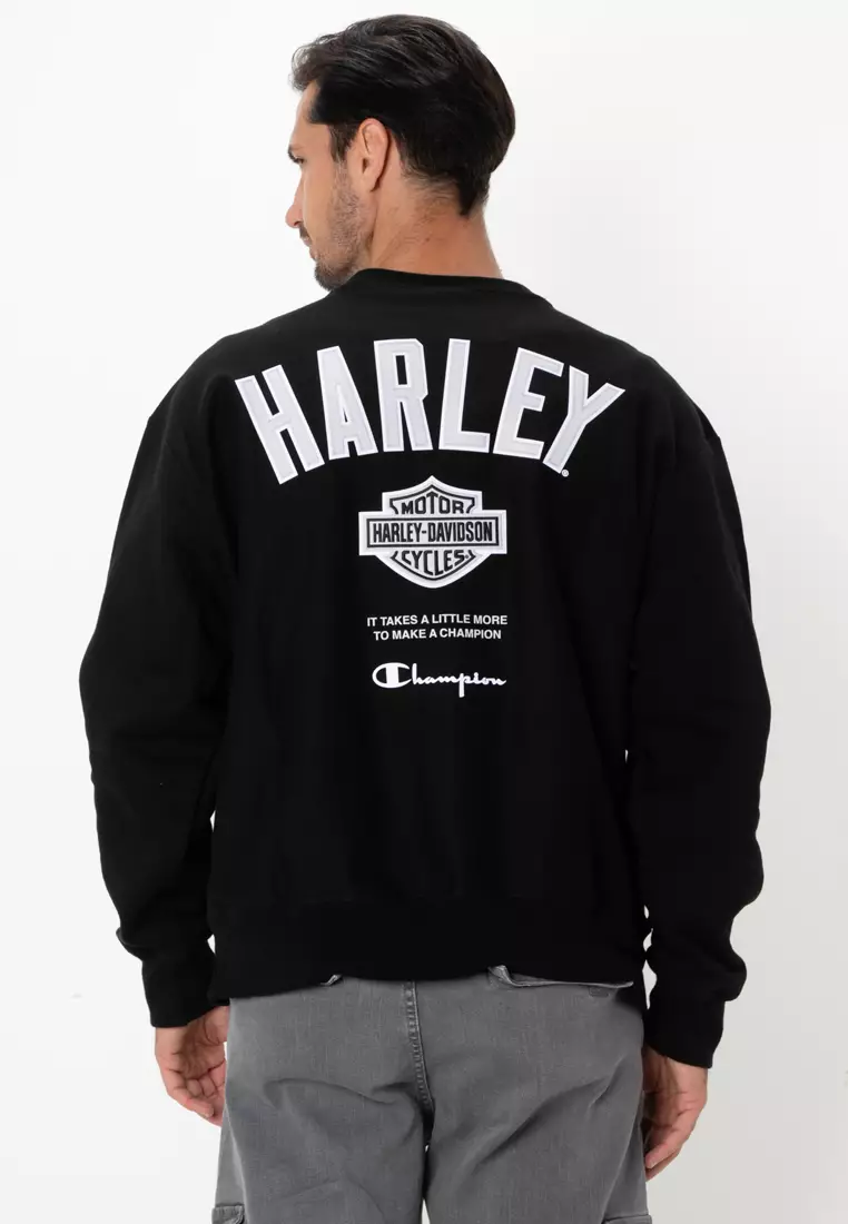Harley-Davidson® Champion x Harley-Davidson® Fanatic Crew Neck Sweatshirt