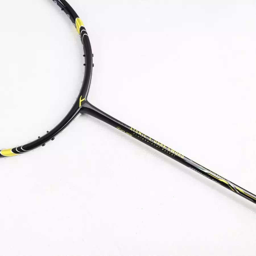 RAKET BADMINTON HUNDRED ATOMIC - X / ATOMIC-X DARK SWORD PAKET BG 5 MATCH - BLACK