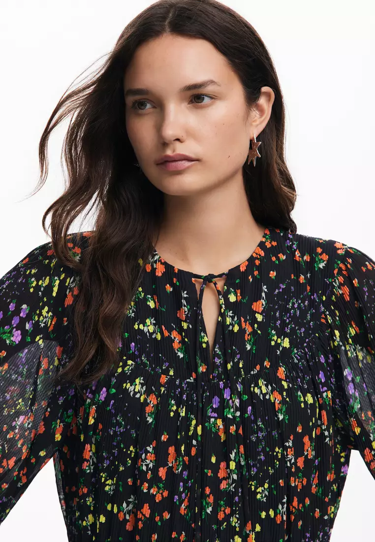 Vintage Desigual Floral Print Dress (S/M)