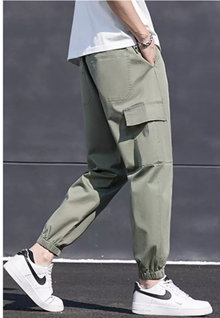 Drawstring Casual Jogger Pants