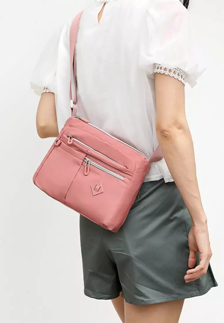 Ladies Nylon Crossbody Bag