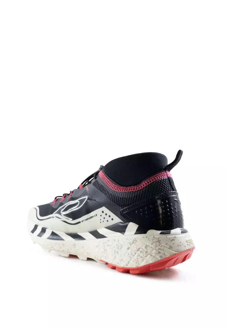 910 Nineten Sepatu Trail Running YUZA MATTERHORN 2.0 - HITAM/PUTIH