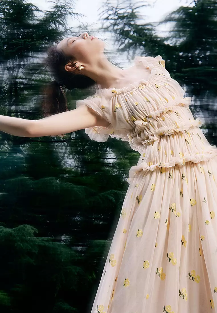 Buy Urban Revivo Floral Sleeveless U Neck A-Line Dress 2025 Online