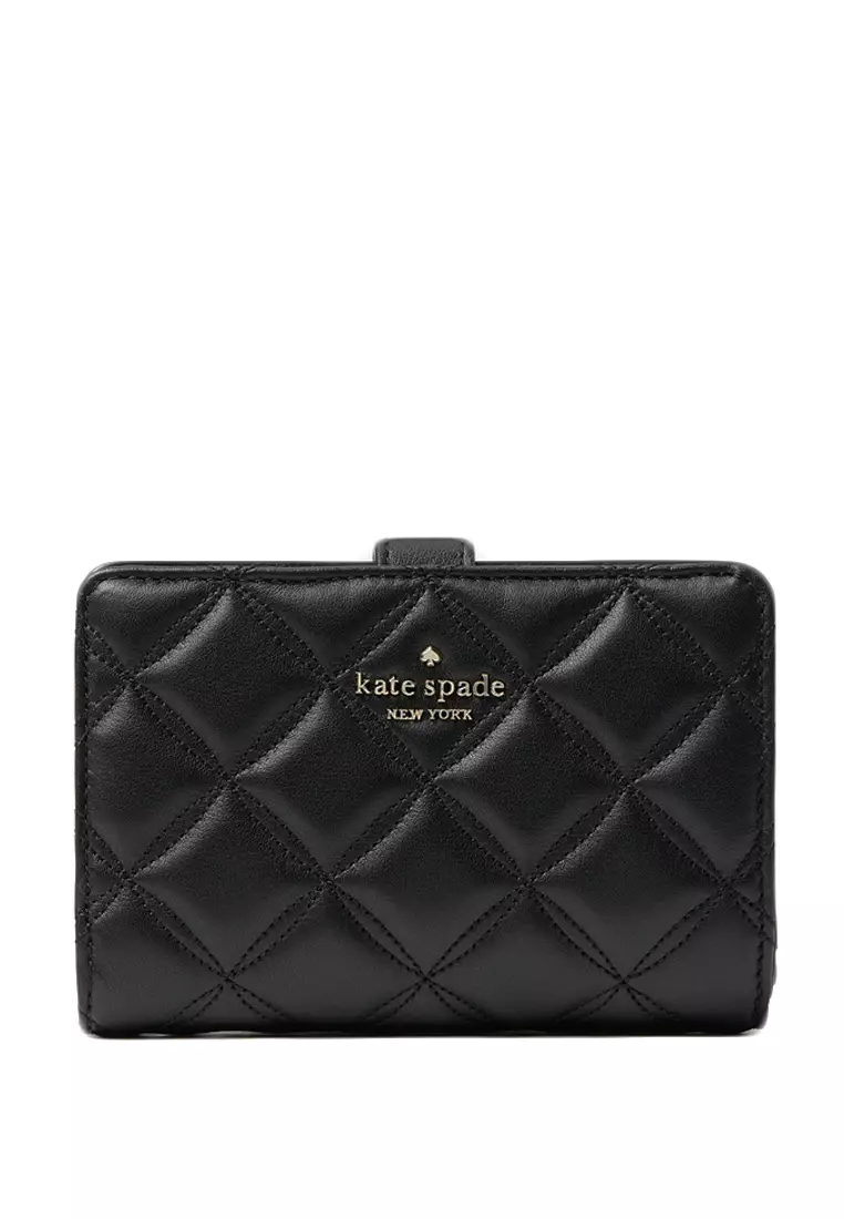 Kate Spade Kate Spade Natalia Medium Compact Bifold Wallet Black 2024 Buy Kate Spade Online