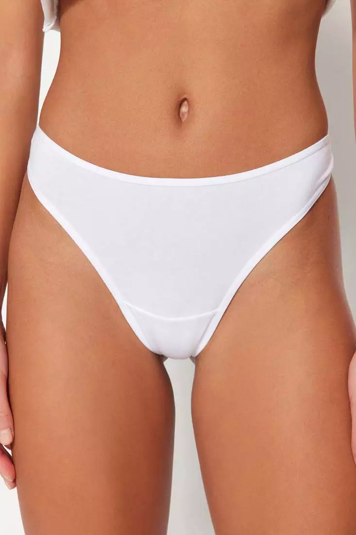 Tommy Hilfiger TH 3 Pack Women's Thong Underwear - Trendyol