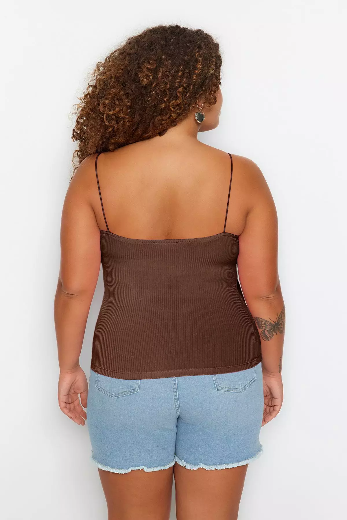 Plus Size Crop Tank Top
