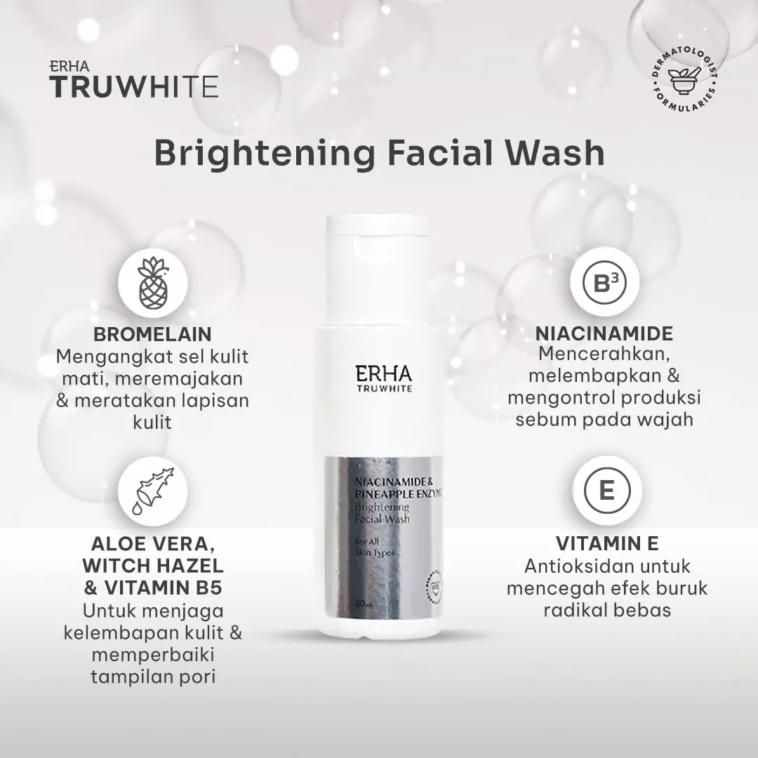Erha Complete Brightening Series - Paket Lengkap Pencerah Kulit Wajah
