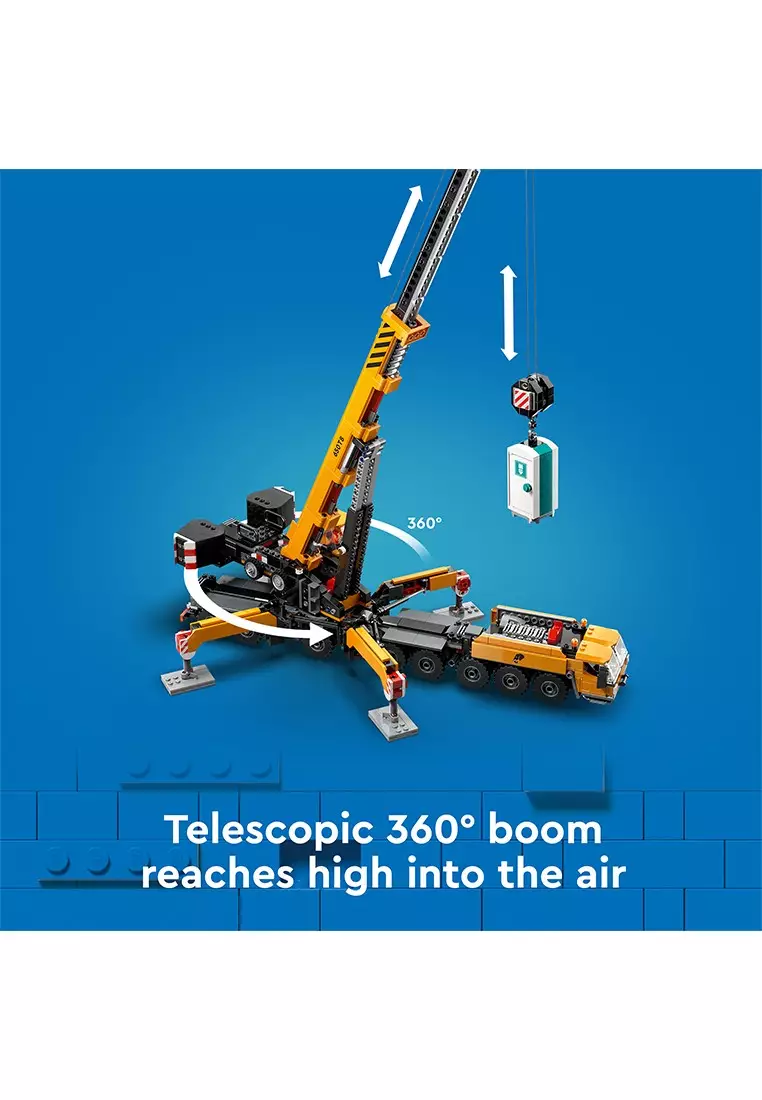 Lego Technic Crane Yellow LEGO City Yellow Mobile Construction