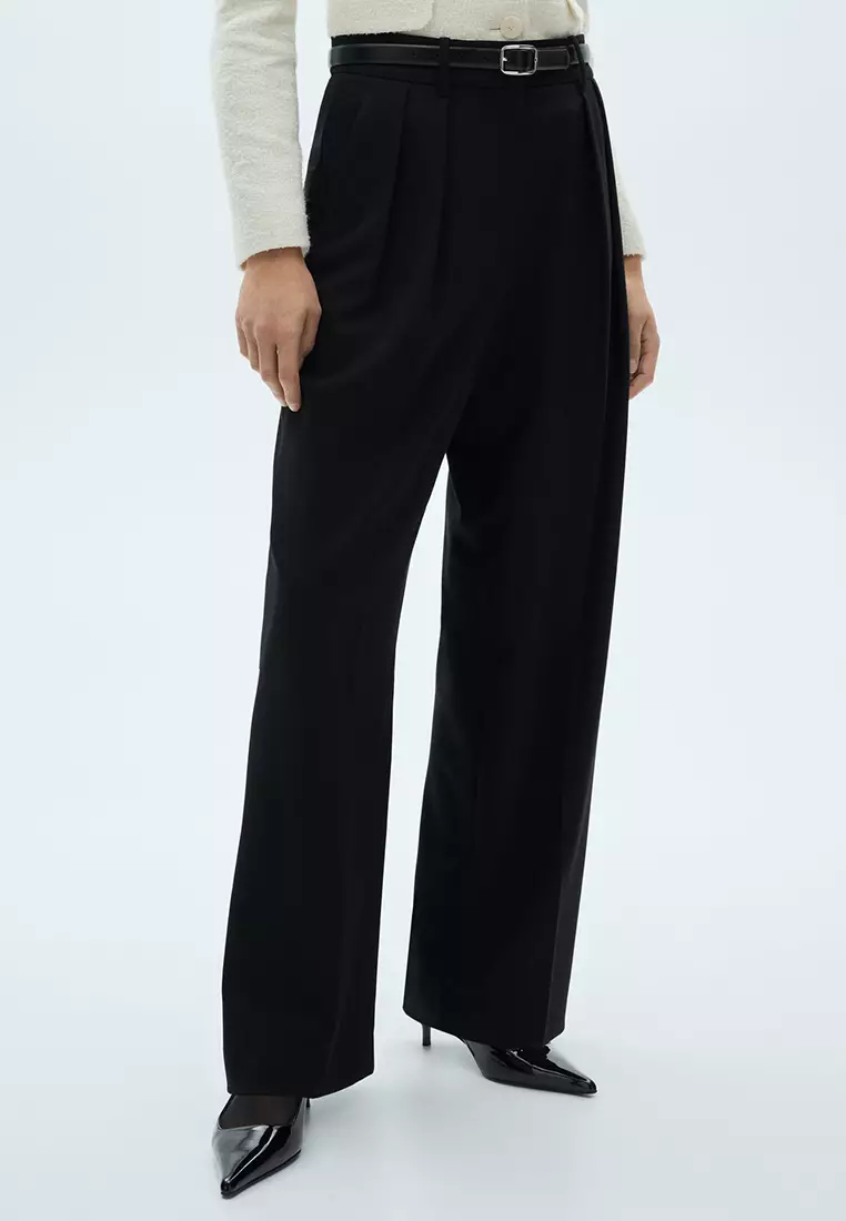 Wide leg pants mango outlet