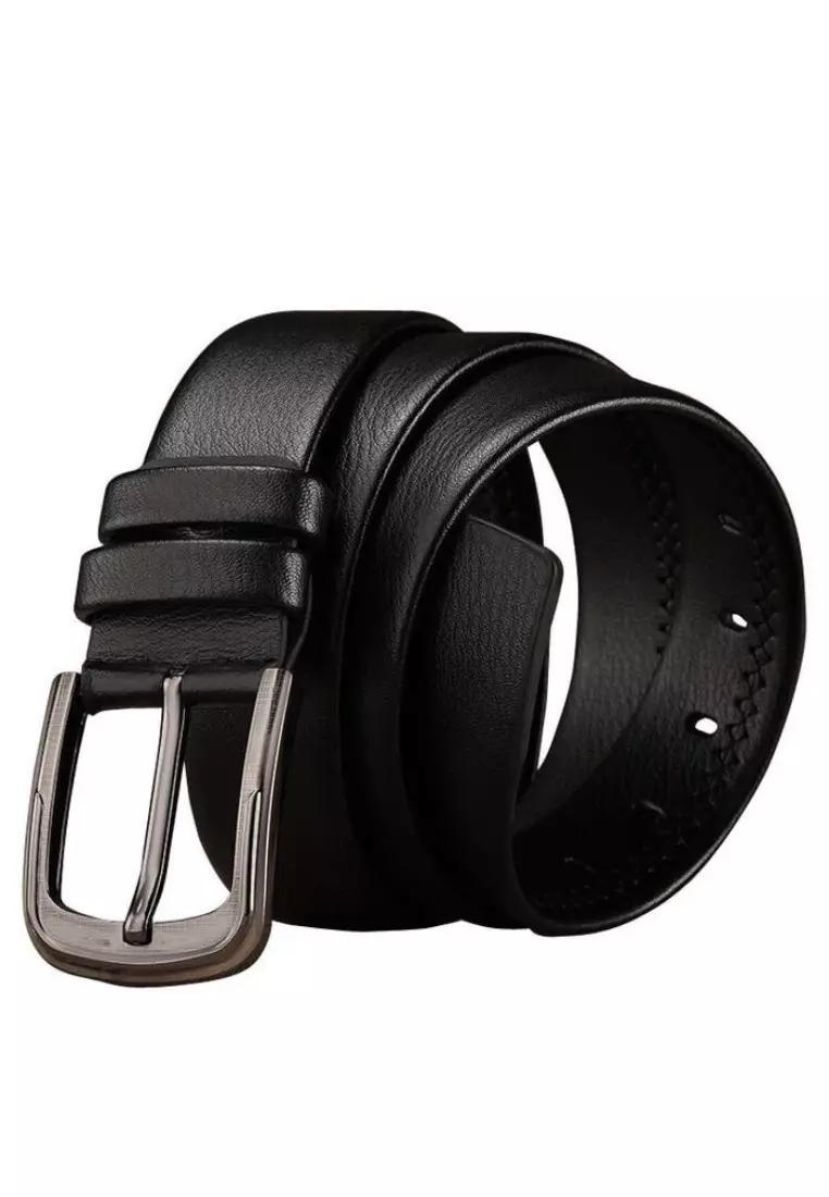 Masculino Black Belt Ikat Pinggang