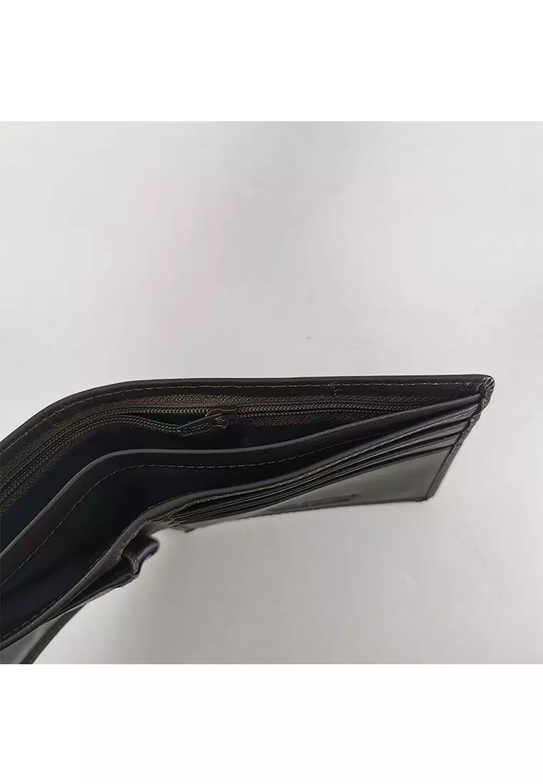 Premium Trifold Wallet With Zipper 164i