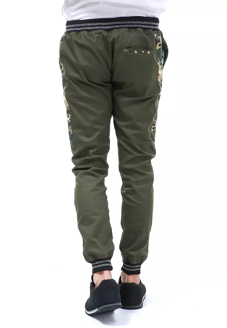 Locko Celana Panjang Cargo Pria Motive Side Casual Long Pants Material Twill Cotton ORIGINAL