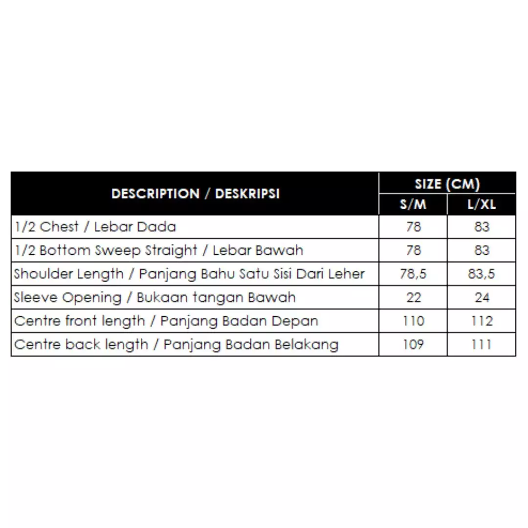 Minimal Gabina Kaftan Blue White