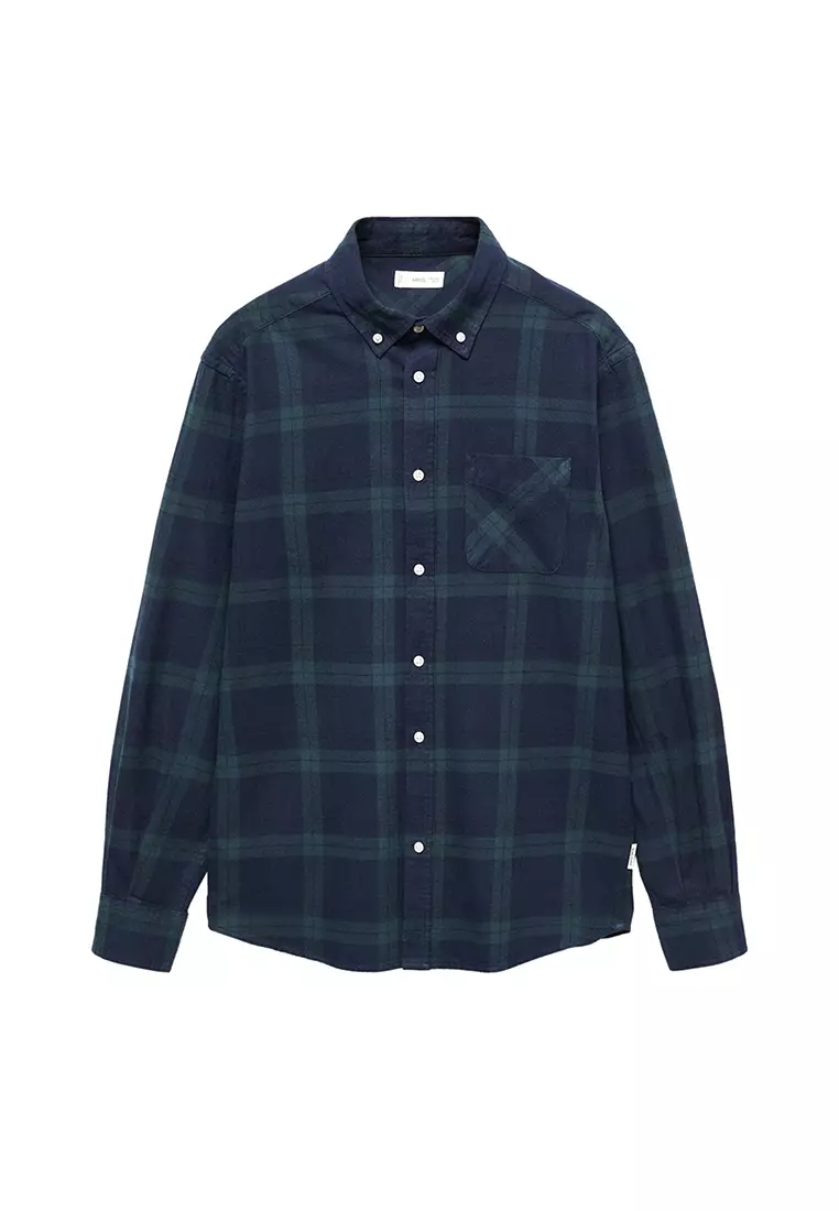 Teens Regular Fit Check Shirt