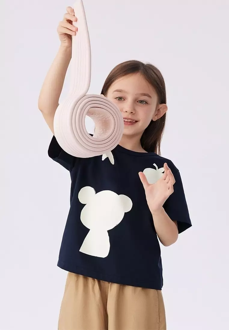 马拉丁女短袖T恤藏青色夏季T恤