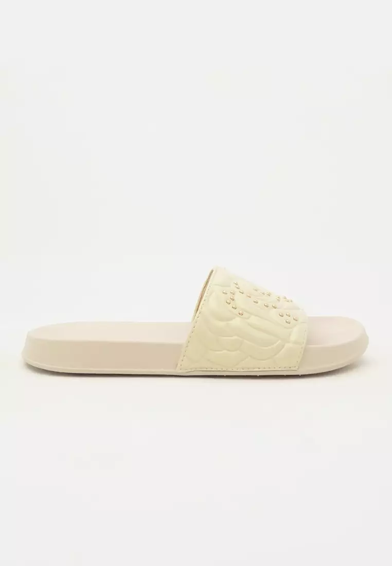 Slide On Flat Sandals