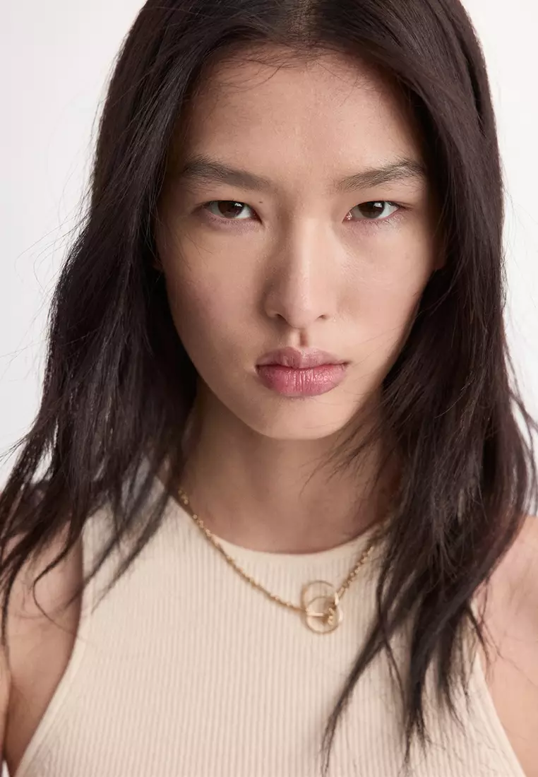 Fitted Fine-Knit Top