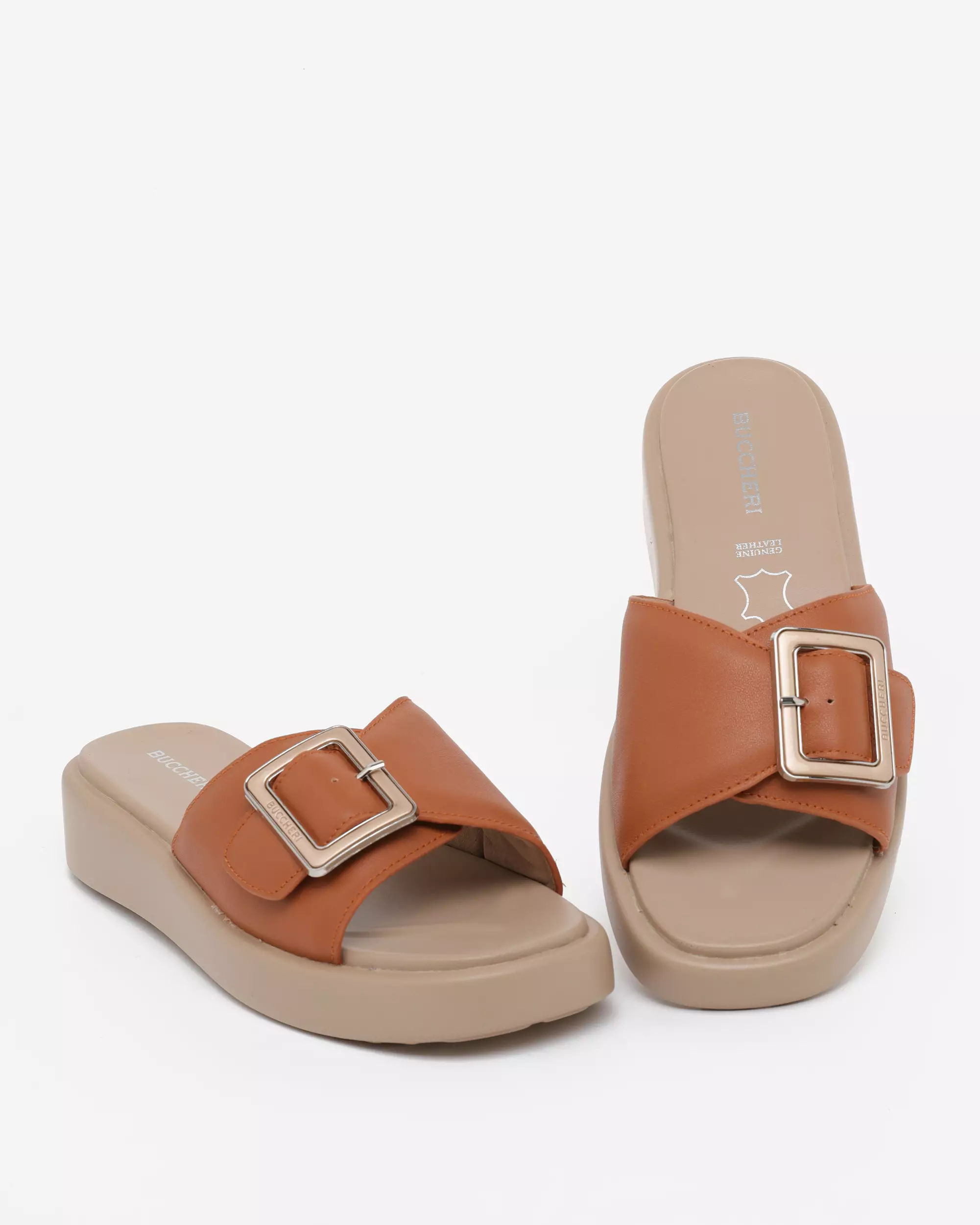 Buccheri Aliki Sandal Women Brown