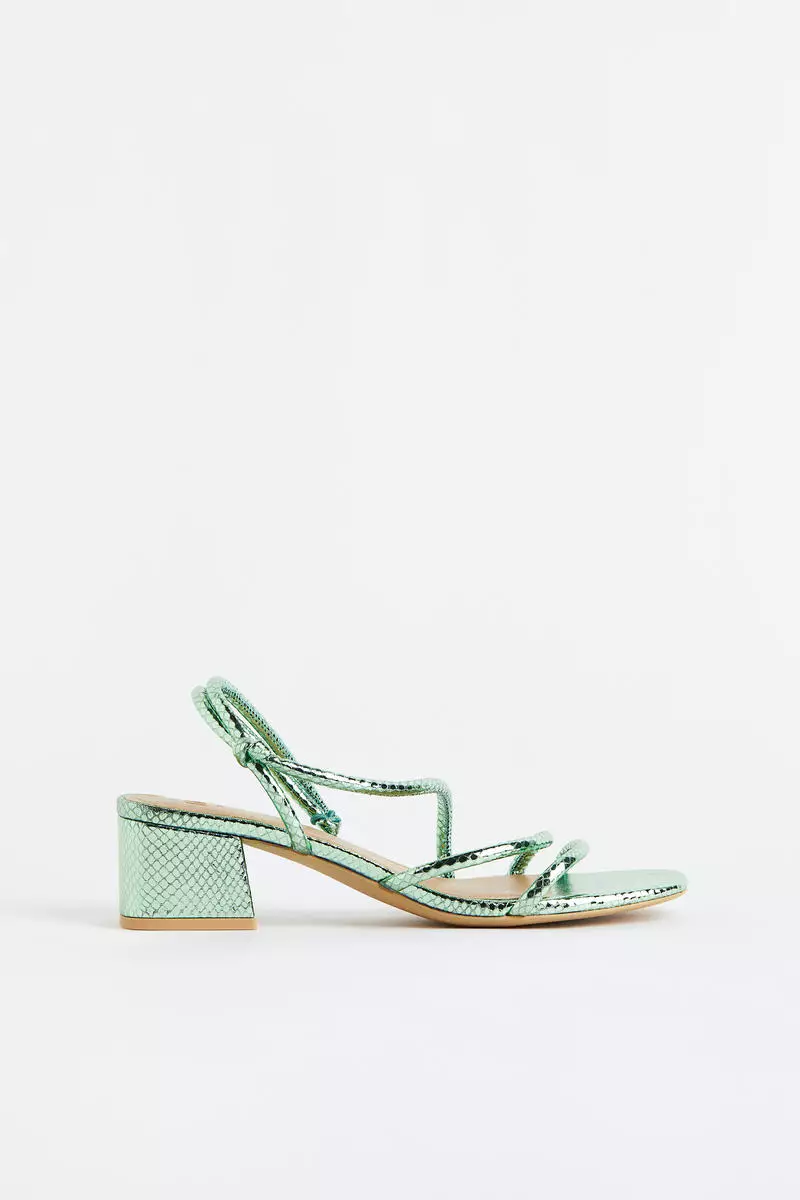 Buy H M Heeled sandals 2024 Online ZALORA Singapore
