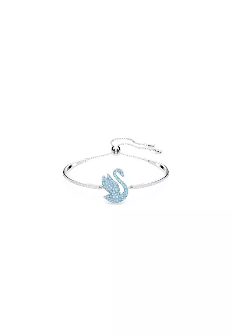Swarovski blue swan bracelet deals
