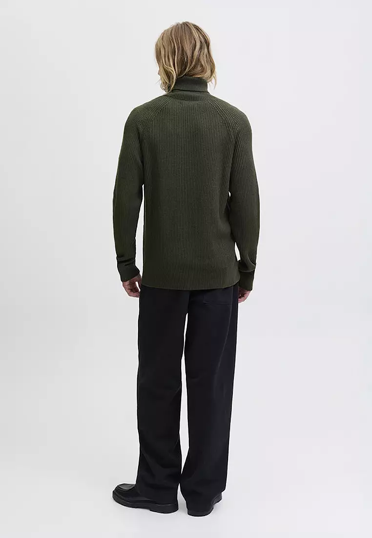 Roll Neck Knit Sweater