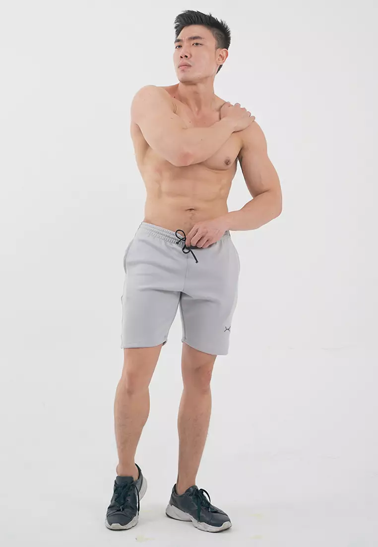 FLEXZONE Sports Short Pants Basic Marathon 2.0 Series Grey