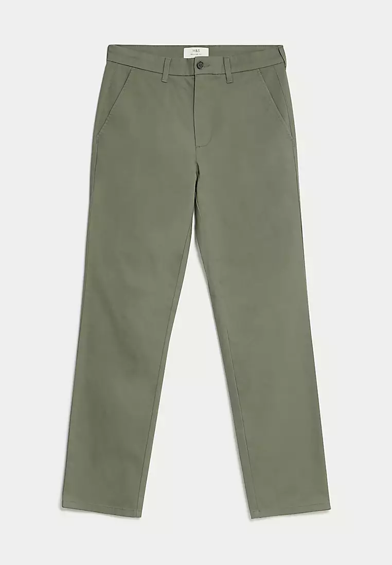 Regular Fit Stretch Chinos
