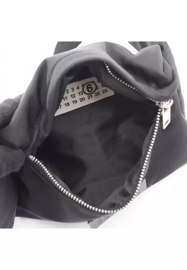 Pre-Loved MM6 MAISON MARGIELA NUMERIC Numeric belt bag body bag Nylon black
