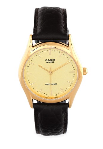 Casio Round Watch Man Strap Fashion MTP-1094Q-9A