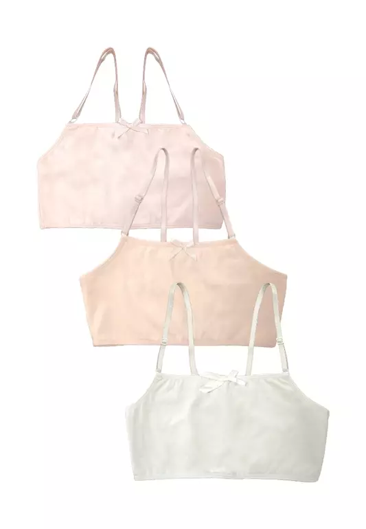 Sakura Blooms 3-in-1 Baby Bra Underwear for Girls