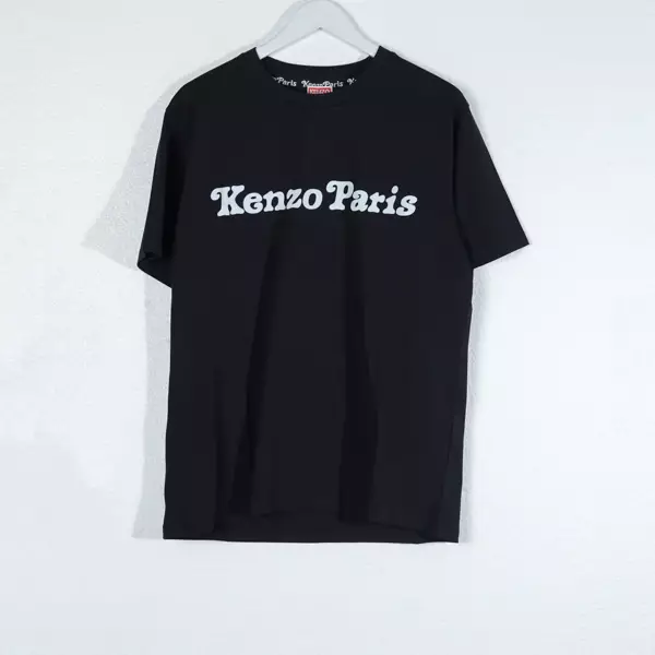 Kaos KENZO PARIS VERDY SUEDE ELEPHANT BACK BLACK TSHIRT 100% ORIGINAL