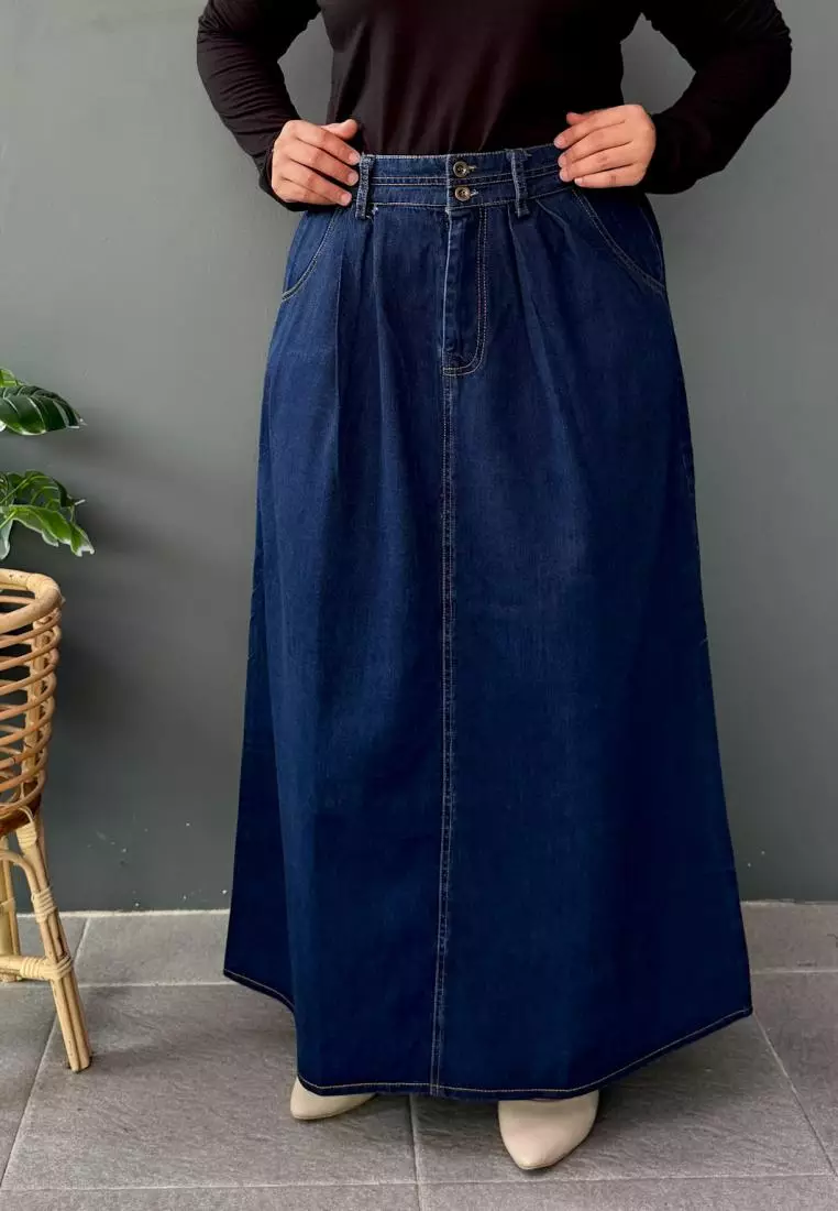 Rok Jeans Button
